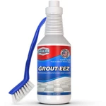 Clean-eez Grout-eez Tile Cleaner With Handheld Brush 32 Oz Heavy-duty Stain Re. Fixed Price $31.72.