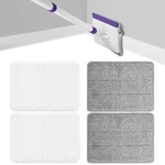 4 Mop Refill For Baseboard CLEANER(2 Chenille PADS+2 Microfiber Pads),ba.... Fixed Price $14.59.