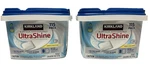 2 Ct. Kirkland Signature Ultrashine Dishwasher Detergent Lemon Scent 115 Pacs. Fixed Price $29.98.