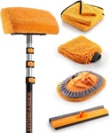 & Brush Kit 48-144 Long Extendable Handle Car, Rv, Truck Washing. Fixed Price $103.99.