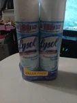 2 Cans Professional Lysol Disinfectant Spray Purpose Crisp Linen Scent 19 Oz. Fixed Price $20.00.