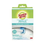 Scotch-brite 558RF Disposable Toilet Scrubber Refill Blue/white (10/PACK) New. Fixed Price $9.95.