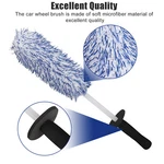 17" For Car Wheel Cleaning Brush Tool Tire Washing Soft Bristle Cleaner. Fixed Price $5.90.