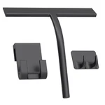 Anlynwooh All -purpose Silicone Shower Squeegee For 9 Inch( 2HOOKS), Black. Fixed Price $31.95.