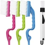 Leobro Hand-held Groove Gap Cleaning Tools Door Window Track Green Blue Pink. Fixed Price $8.97.