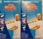 Lot Of 2. Mr Clean Variety Pack Magic Eraser. 2-ORIGINAL, Bath & 1- Kitchen. Fixed Price $18.99.