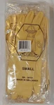 12 Pair Reusable Cleaning Gloves Small Kitchen Dishwashing Textured Latex Yellow. Fixed Price $8.50.