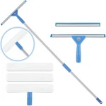 Squeegee Washing Kit For High Window, Shower Glass Door, Mirror Cleaning,. Fixed Price $37.76.