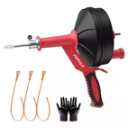 Populo Drain Auger 25 Ft Plumbing Snake Clog Remover. Fixed Price $25.00.