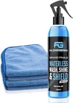 Flowgenix Waterless Car Wash Spray - Grand Finale Motorcycle Cleaner &. Fixed Price $26.29.