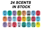 Wonder Wafers Individually Wrapped Air Fresheners - 24 Different Scents Stock. Fixed Price $44.99.