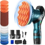 Cordless Car Buffer Polisher Kit - 6 Inch Dual Action Random Polishing Wax Ma.... Fixed Price $62.15.