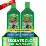 Green Gobbler Ultra Concentrated Drain Clog Remover & Cleaner 2 Pack. Fixed Price $30.64.