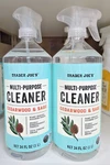 Trader Joe's Multi-purpose Cleaner Cedarwood & Sage 34FL Oz 1L (2 Bottles). Fixed Price $29.99.