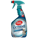 Simple Solution Extreme Cat Stain And Odor Eliminator 32 Ounce Cleaner. Fixed Price $17.99.