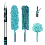 Telespro 20 Foot High-reach Duster Kit With 5-12FT Extendable Pole Cei.... Fixed Price $66.29.