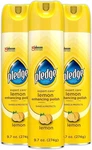Pledge Enhancing Polish, Furniture & Wood Spray, Lemon Scent, 9.7OZ (pack Of 3). Fixed Price $30.99.