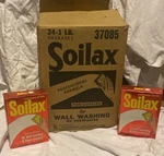 Nos Vintage 1 Lb Soilax Professional Formula Wall & Floor Cleaner 2 Box Lot New. Fixed Price $44.99.