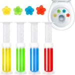 Toilet Gel Stamp, 4PCS/36 Count Flower Fragrance Bathroom Deodorizer Bowl Cleane. Fixed Price $13.26.