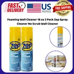 Foaming Wall Cleaner 18 Oz 2 Pack Zep Spray No Scrub. Fixed Price $11.95.