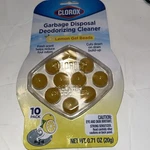 Clorox Garbage Disposal Cleaner Fresh Lemon 0.71 Oz 10 Pack Beads New. Fixed Price $19.99.
