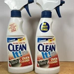 Carbona Oven Grill Cleaner Fume-free Tough Acting Grease Grime Remover 2 Pack. Fixed Price $17.09.