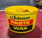 Johnson Discontinued Wood Paste Wax 60% Full Can Not Used Much 14 Oz. Fixed Price $40.00.