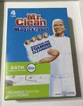Mr. Clean Magic Eraser Bath Febreze Meadows Rain Scent 4PADS. Fixed Price $9.95.