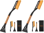 Astroai 27 Snow Brush And Ice Scrapers For Car Windshield Detachable. Fixed Price $54.99.