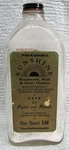 1930'S Sunshine Household Products Woodwork Wall Floor Cleaner Empty Bottle. Fixed Price $30.00.