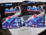 2-FINISH Quantum 64CT Dishwasher Detergent Powerball 128CT. Fixed Price $45.00.