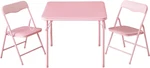 Heritage Kids Pink Activity Table And Chair SET,3-PIECE Furniture With. Fixed Price $91.99.