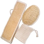 Natural Loofah And Sponge Set, Back Scrubber For Shower With Soap B... Fast Ship. Fixed Price $22.99.