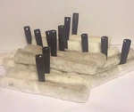 Lot Of 13 Carlisle 4006900 14" Window Strip Washer W/ Synthetic Pile Cover. Fixed Price $99.99.