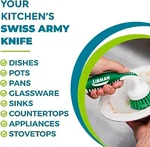 Libman Curved Kitchen Set - Multifunctional Cleaning Scrub Brushes For.... Fixed Price $16.99.