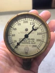 Oil Pressure Gauge By National Guage Co. Us Ny. Fixed Price $75.00.