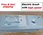 8 1 Electric Spin Scrubber Cordless Power Cleaning Brush Rechargeable Cleaner. Fixed Price $17.65.