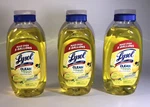 (3) Lysol Cleaner & Fresh Multi-surface Lemon 10.75 Oz Concentrate-new-ship 24HR. Fixed Price $9.88.