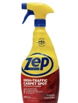 (4-PACK) Zep High-traffic Carpet Spot Remover & Cleaner Spray 32OZ. Fixed Price $20.00.
