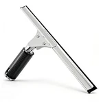 14-INCH Squeegee For Shower Glass & Window Cleaning, Professional Black+silver. Fixed Price $22.64.