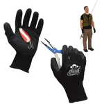 Fish Handling/cleaning Gloves Textured Grip Palm Soft Lining One Size, Black. Fixed Price $11.71.
