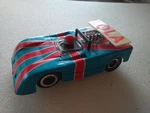 Tyco Slot Car Lola Black Pan Pro Chassis. Fixed Price $50.00.