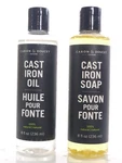 Caron & Doucet - Cast Iron Cleaning Conditioning Set: 8 Oz Each. Fixed Price $34.99.