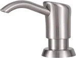 Built Sink Soap Dispenser,brushed Nickel Abs Pump Head, With 17OZ Bottle. Fixed Price $24.99.