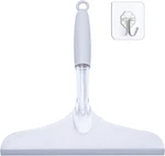 Shower Squeegee For Bathroom Glass Doors And Mirror, 10'' Rubber Window Cleaner. Fixed Price $13.78.