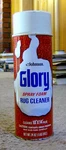 1960S Glory S.c. Johnson Wax Spray Foam Rug Cleaner Vintage Tin Can Graphics. Fixed Price $50.00.