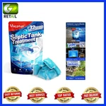 Septic Tank System Treatment Pods 12 Dissolving Packets Enzyme-producing Liv. Fixed Price $19.95.