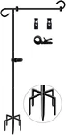 Whoonba Inch Tall Garden Flag Stand Holder With Prong 51IN-1PCS, Black. Fixed Price $22.96.