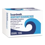 Boardwalk 86LGI Heavy-duty Scour Pad, Green, X 9, 15/CARTON. Fixed Price $19.57.