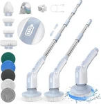 Electric Spin Scrubber, 2024 Upgraded IPX8 Cordless Cleaning Brush With 9 Replac. Fixed Price $19.99.